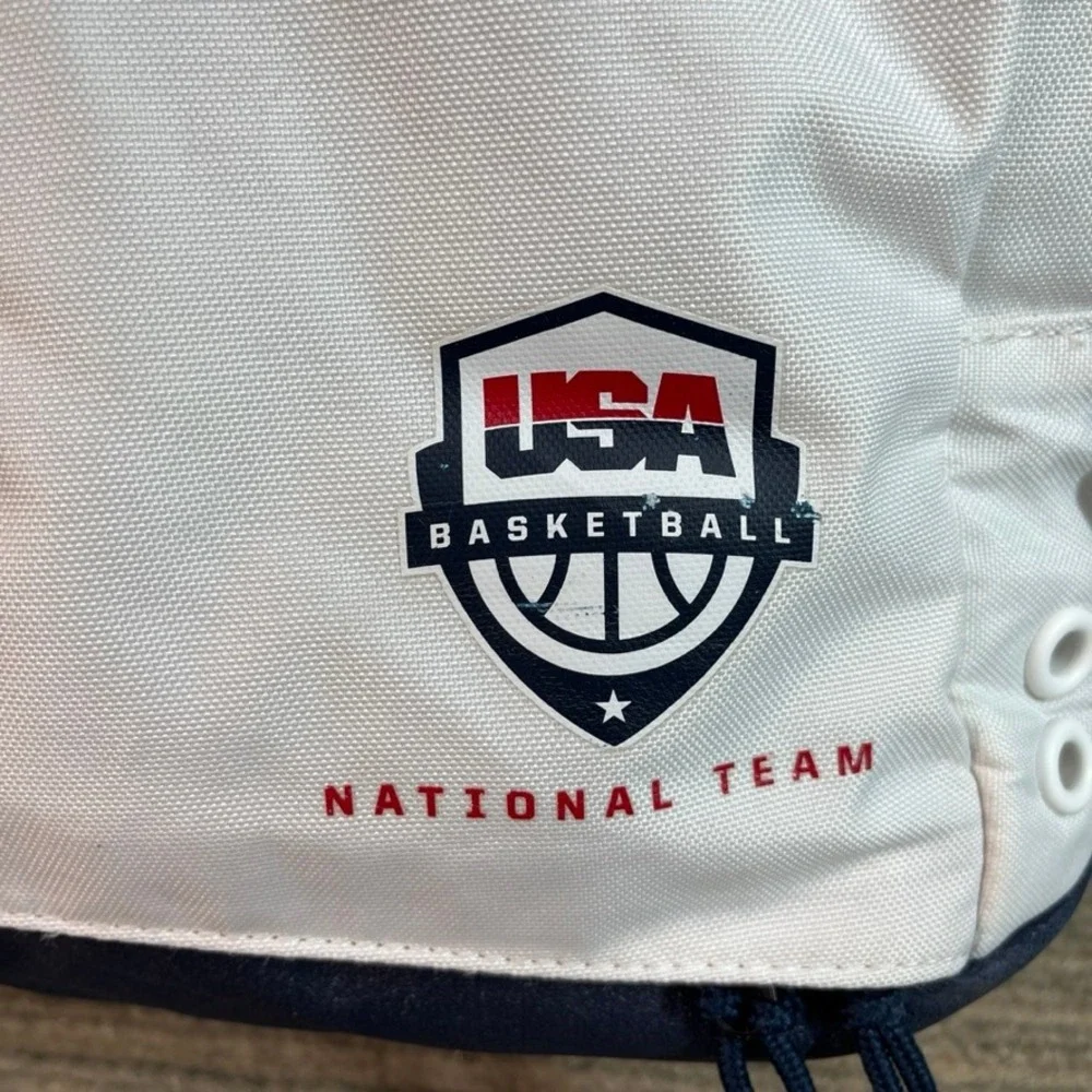Nike Elite USA Basketball National Team Backpack White Navy Red BA5480-100